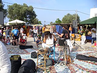Mercat d'artesania hippy