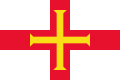 Flag of the Bailiwick of Guernsey (British Crown Dependency)