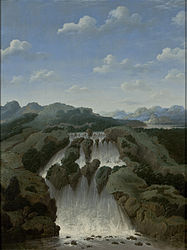 Paulo Afonso Falls label QS:Lpt,"Cachoeira de Paulo Afonso" label QS:Len,"Paulo Afonso Falls" label QS:Lpl,"Wodospad Paulo Afonso" label QS:Lnl,"Paulo Afonso-waterval" 1649. oil on panel medium QS:P186,Q296955;P186,Q106857709,P518,Q861259 . 58.5 × 46 cm. São Paulo, Museu de Arte de São Paulo.