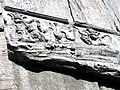 carving detail, porch side