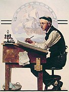 Norman-Rockwell-Daydreaming-bookeeper-adventure-1924.jpg