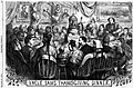 Uncle Sam's Thanksgiving Dinner (November 1869), by Thomas Nast.