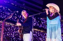 Morgan Wallen and Miranda Lambert perform onstage for night two of Morgan Wallen's One Night At A Time tour at Neyland Stadium on Sept. 22, 2024 in Knoxville, Tennessee.