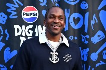 Pusha T attends Pepsi Dig In Day Block Party to celebrate Black-owned restaurants on Pepsi Dig In Day at DuSable Black History Museum on August 24, 2024 in Chicago, Illinois.