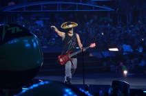 Robert Trujillo of Metallica performs in Estadio GNP Seguros on Sept. 20, 2024 in Mexico City, Mexico.