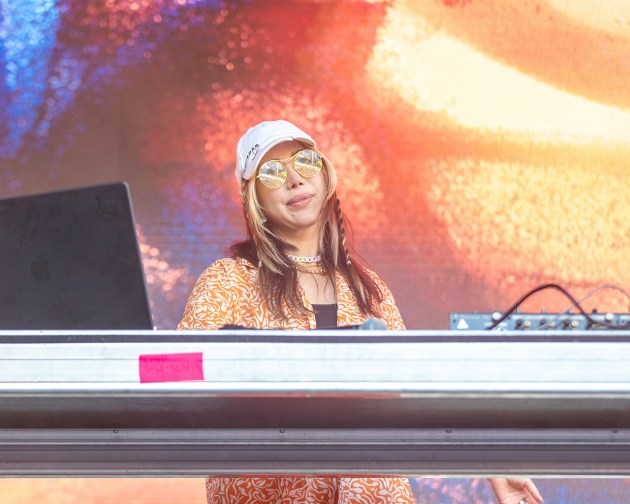 Tokimonsta performs onstage during the Capitol Hill Block Party on July 22, 2022 in Seattle, Washington.