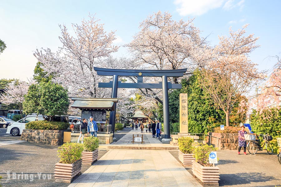 東京「松陰神社前」車站｜搭東急世田谷線散步賞櫻去