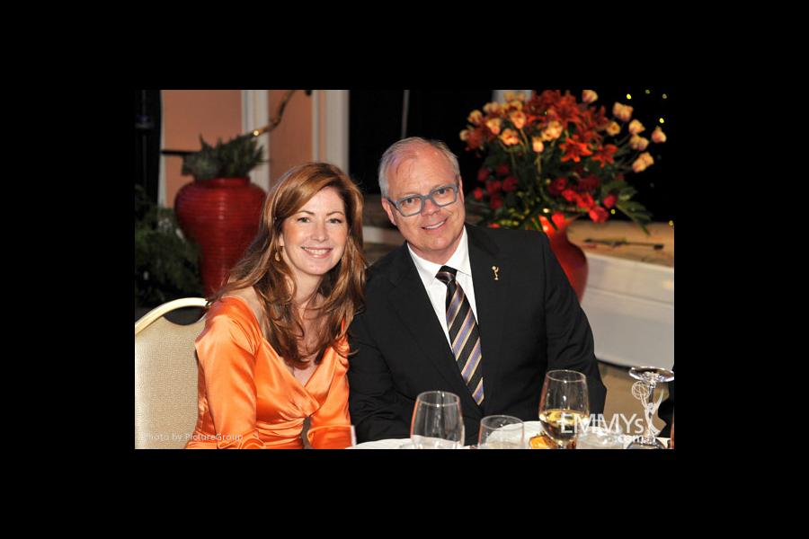 Dana Delany & John Shaffner at the Fourth Annual Television Academy Honors