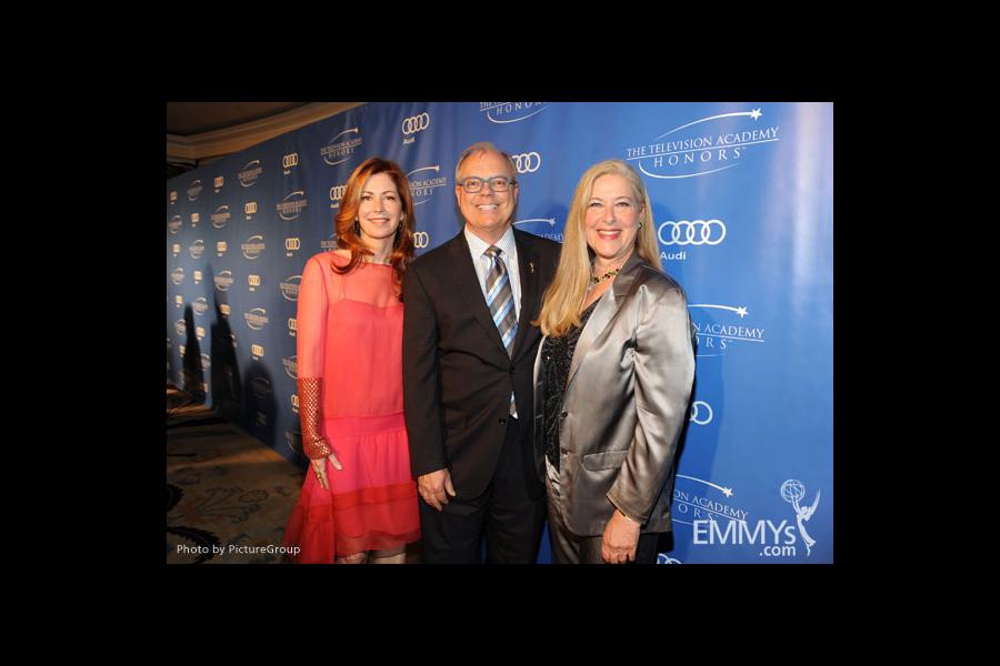 Dana Delany, John Shaffner and Lynn Roth arrive at the 5th Annual Television Academy Honors