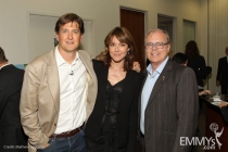 Bill Lawrence, Christa Miller and John Shaffner at An Evening with Cougar Town