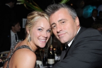 Matt LeBlanc (L) and Andrea Anders attend the Governors Ball 