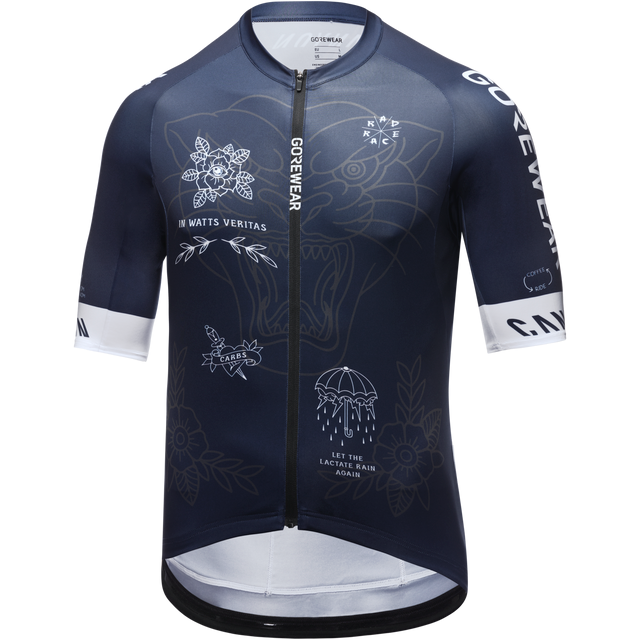 GOREWEAR x RAD RACE 2024 Jersey Mens Rad Orbit Blue /White 3