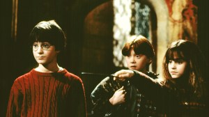 HARRY POTTER AND THE SORCERER'S STONE, Daniel Radcliffe, Rupert Grint, Emma Watson, 2001