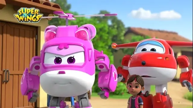 Super Wings 第四季-第1集　變成毛球的羊駝