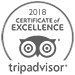 Tripadvisor Certificate of Excellence