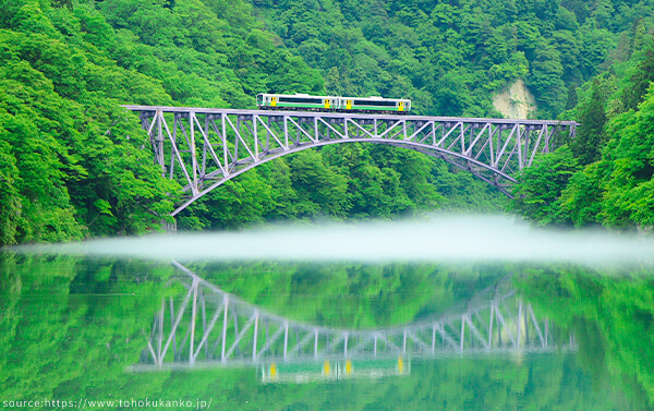 東北會津鐵道三晚溫泉5日(JX/BR)