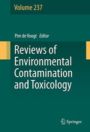 Cover of: Reviews of Environmental Contamination and Toxicology Volume 237 by W.P. de Voogt