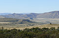 Die Karoo-landskap net buite Cradock op die pad na Tarkastad.