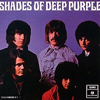 Вокладка альбому Shades of Deep Purple. {{{Выканаўца}}}. 1968