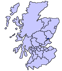 Poziția regiunii City of Dundee