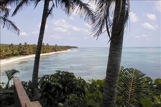 Little Corn Island från Iguana Café