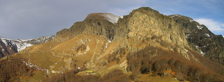 Pohled na část pohoří Stara planina