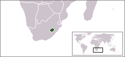 Lesotho - Lokalisering