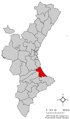 Location of Safor