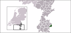 Lokaasje fan de gemeente Kerkrade