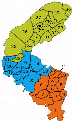 Carte du département.