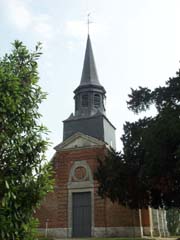The church in Ecquetot