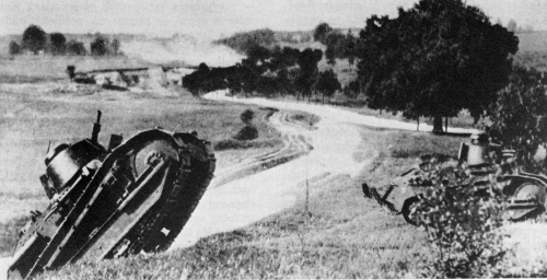 Tancuri Renault FT-17 cehoslovace în 1928.