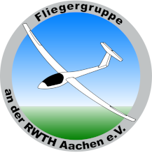Logo of the Gliding Club Fliegergruppe an der RWTH Aachen e.V.