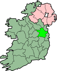 Localização do Condado de Meath na Irlanda