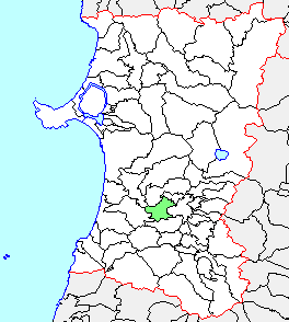 南外村、県内位置図