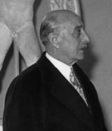 Aléxandros Papágos vuonna 1954.