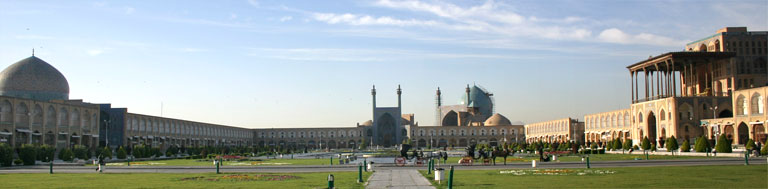 d'Imam-Plaz (Meidān-e Emām).