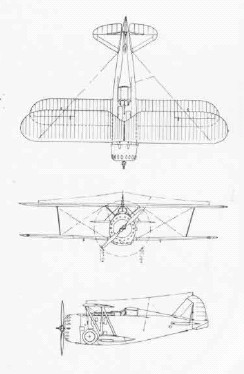 vue en plan de l’avion