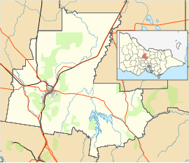 Kamarooka is located in City of Bendigo