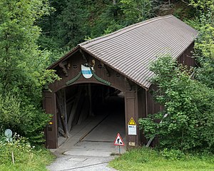 Babenwaagbrücke Holzbrücke Sihlmatt