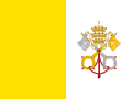 Vlag van de Kerkelijke Staat, 1825–1849, 1849–1870