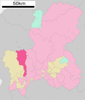 本巣市位置図