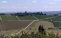 Castello di Uviglie visto da Rosignano M.to