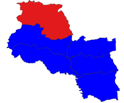 location of township in Shwebo district