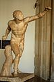 Szermierz Borghese ok. 100 r. n.e. na podstawie greckiego oryginału z IV w. p.n.e.