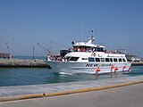 Retour d'un bateau de promenade