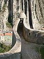 La « guérite du diable », citadelle de Sisteron.