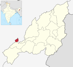 Vị trí của Huyện Dimapur