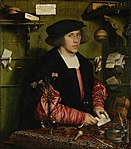 Köpmannen Georg Gisze av Hans Holbein den yngre, 1532.