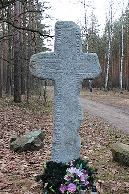 Krzyż kamienny w Kijowicach